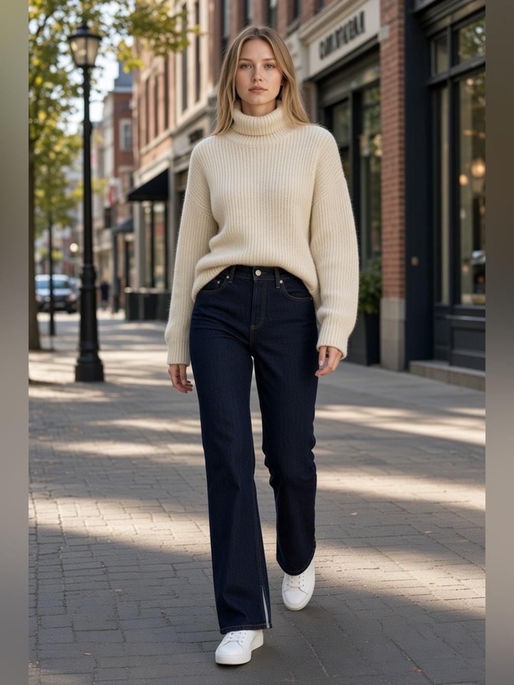 Agolde Dark Blue Ingram  Flare Jeans - Women's